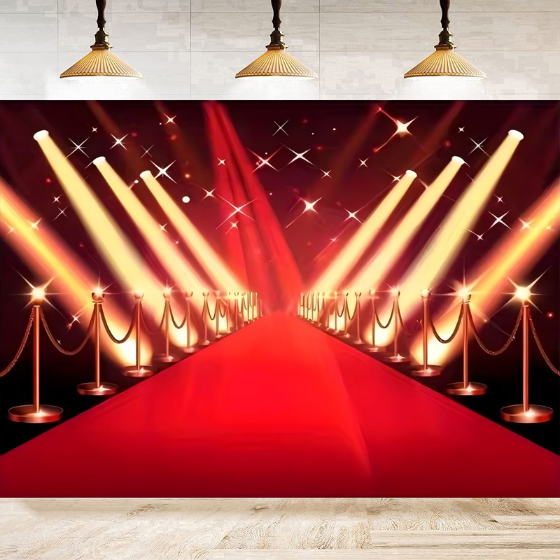 Photography Awards - Fondo Fotográfico Grande, Tapiz Rojo para