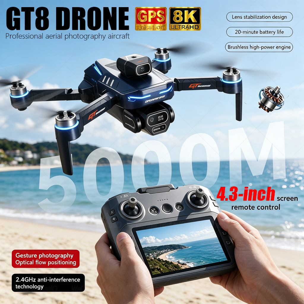 Photography Pro - NUEVO Dron GT8 HD RC 4K
