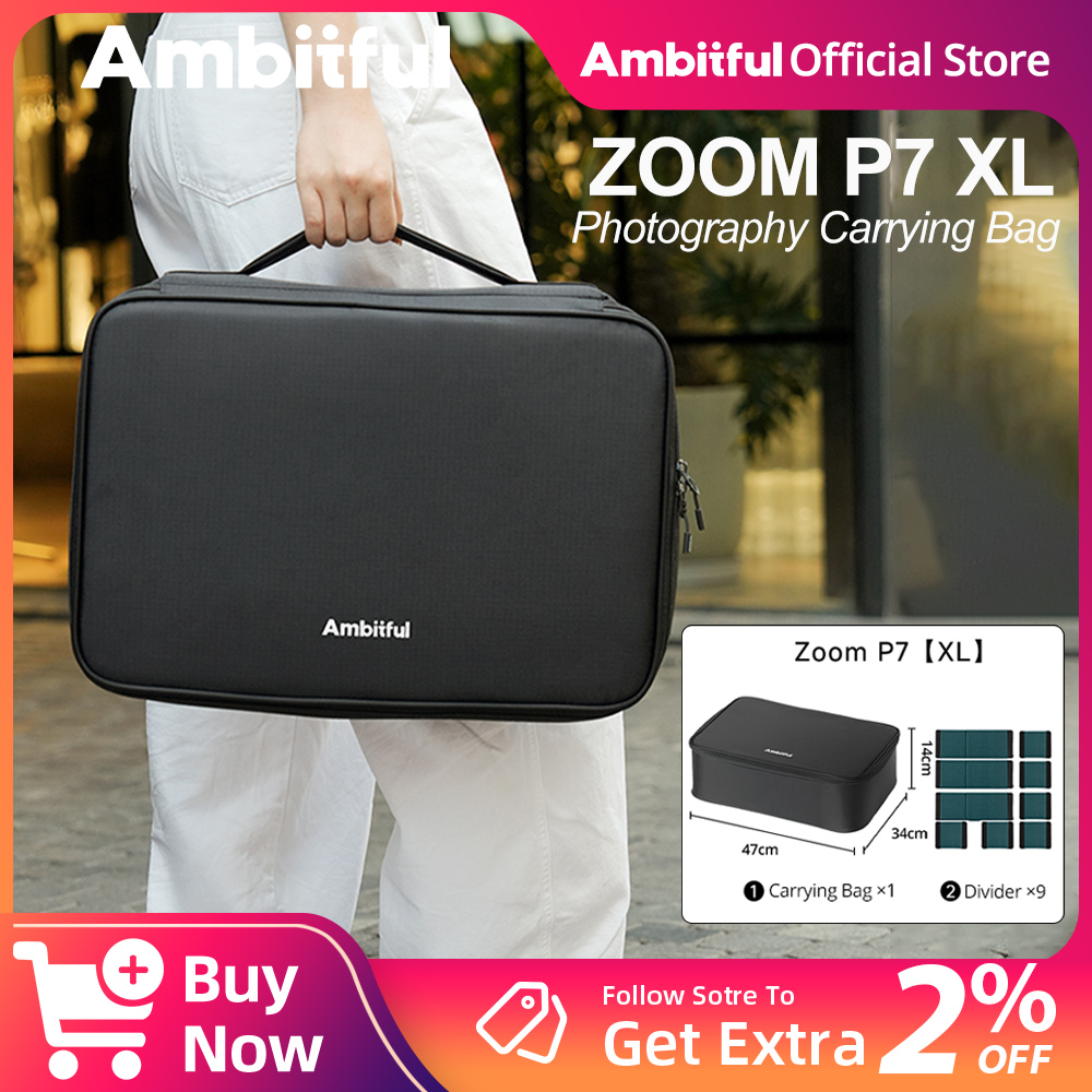 Ambitful ZOOM P7II XL bolsa de - Photography Pro reseña y precio