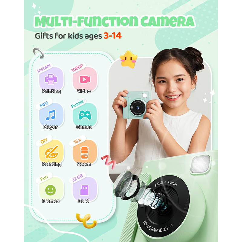 Cámara Digital Instantánea Por - Photography And Videography reseña y precio