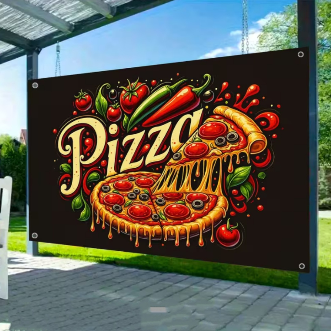 Fondo Temático de Pizza Delici - Photography Sport reseña y precio