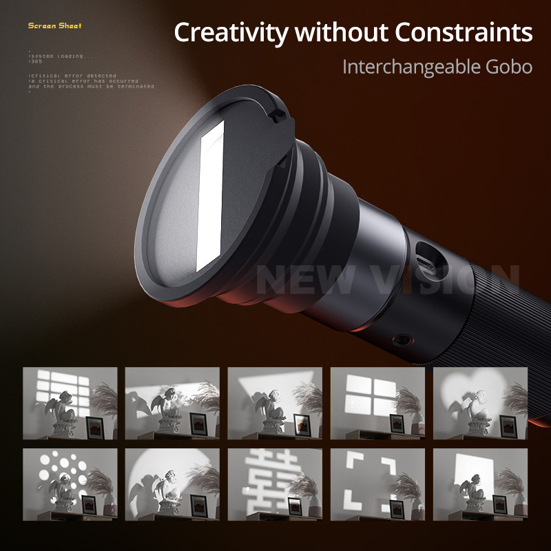 SIDANDE-linterna de vídeo con  - Photography And Videography reseña y precio