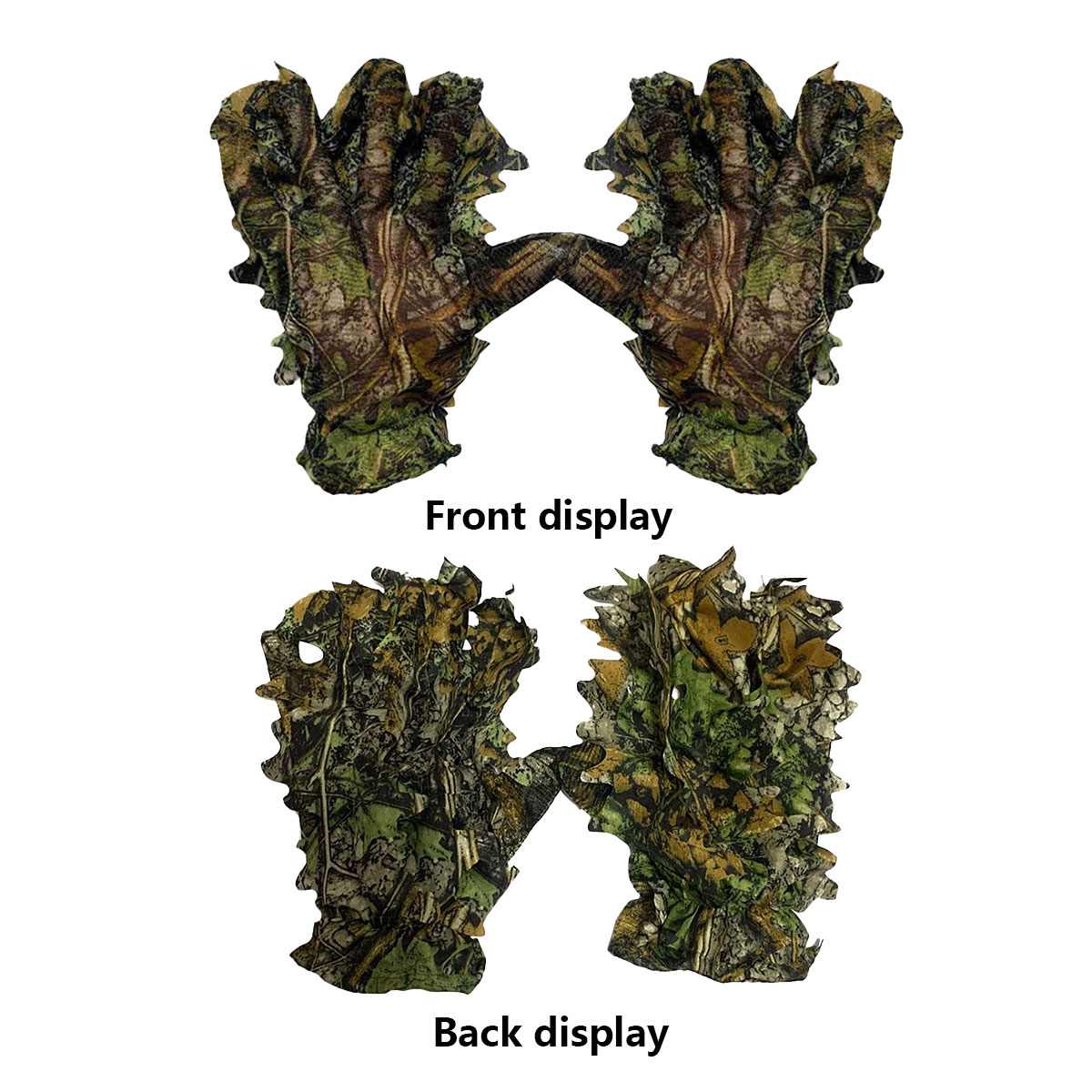 Guantes de camuflaje 3D con di - Photography Training reseña y precio